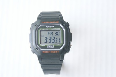 casio illuminator f108wh