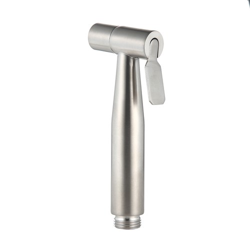 WC Duschkopf Set Silber Bidet Brause Set Mit Halterung – Edelstahl Handbrause & Schlauch Für WC Hygiene, 150cm, 1/2" Gewinde 150 Cm Bidet Schlauch - Foto 10