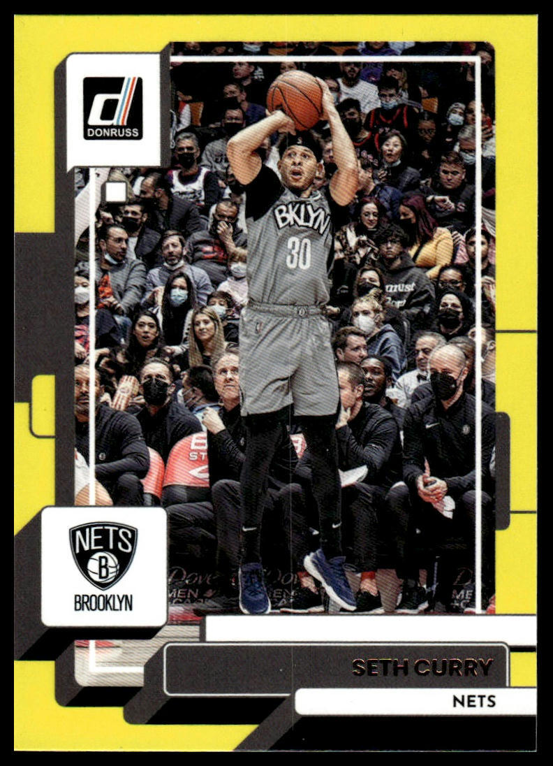 2022-23 Donruss #10 Seth Curry Silver Press Proof