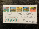 United Kingdom 1986 - Sport stamps FDC London W. 1.