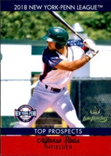 2018 New York-Penn League Top Prospects 24 Alfonso Rivas San Diego California CA