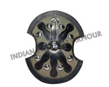 Greek Achilles  Alexanders Armour Legion Functional Wooden Viking 24 inch Shield