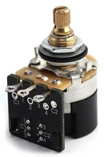 1x CTS 500K Pot 3/8” Short Split Shaft Audio Taper Push/Pull DPDT