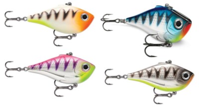 (4) Rapala Rippin Rap Model RPR-6 Custom Color Bait Set - NEW!!!