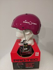 PRO-TEC Classic Skate Skateboard Helmet Size XL Gloss Eggplant Colour Protec