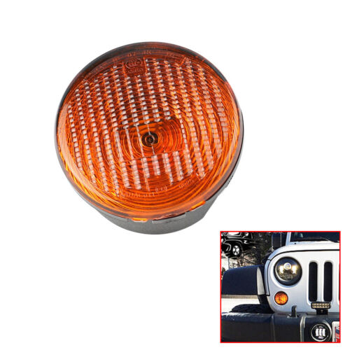 Fits For 2007-2013 Jeep Wrangler Front Right Turn Signal Park Lamp NO Bulb - Picture 3 of 6
