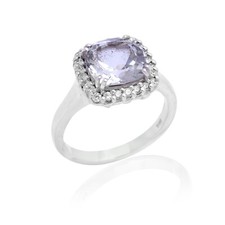 Gemstone Ring Women's 925 Sterling Silver Band Handmade Everyday Wear Ring Gift