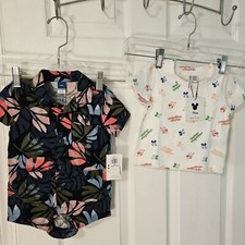 Janie and Jack Disney Shirt  OLD NAVY Romper Two Pieces - 3-6 Mos Boys Clothing