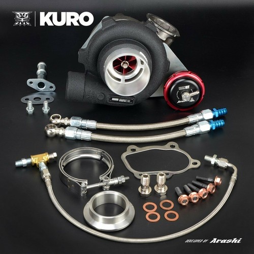KURO 3" GT2554R GT25R Ball Bearing Turbo w/ 0.57 A/R V-band 5 Bolts - 第 1/6 張圖片