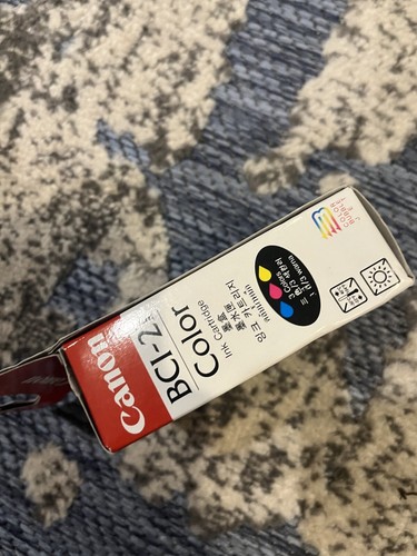 Genuine Canon BCI-21 Tri-Color Ink Cartridge New Sealed Printer 2 Pk Refill - 第 2/14 張圖片