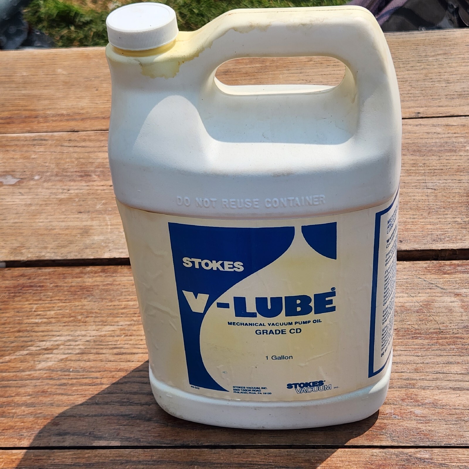 (Edwards) STOKES VLUBE Grade CD Vacuum Pump Oil GALLON New Sealed eBay