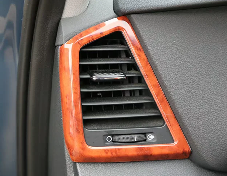 13PCS Yellow wood grain Car Interior Kit Cover Trim For Hyundai Truson