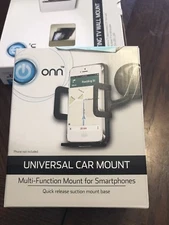 ONN UNIVERSAL CAR MOUNT FOR SMARTPHONES  MODEL# ONA14TAO54