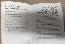 Gin Rummy Excalibur Electronics  Operating Manual 27 Page Hand Held