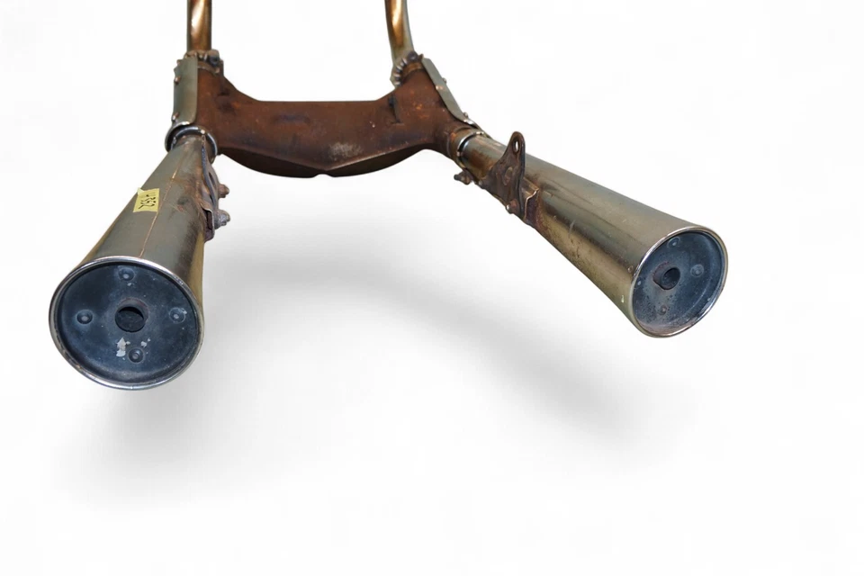 TUBOS DE CABEZAL SILENCIADOR ESCAPE HONDA NIGHTHAWK CB450 82-86 *2617 #3 Foto 3 de 4