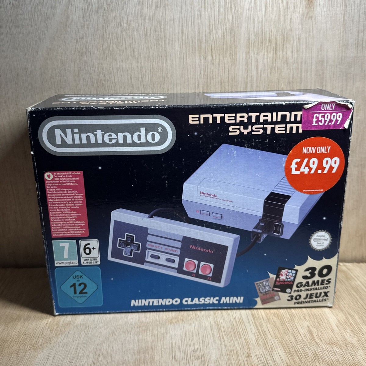 Nintendo Entertainment System NES Classic Edition Grey Home Console BNIB  unused