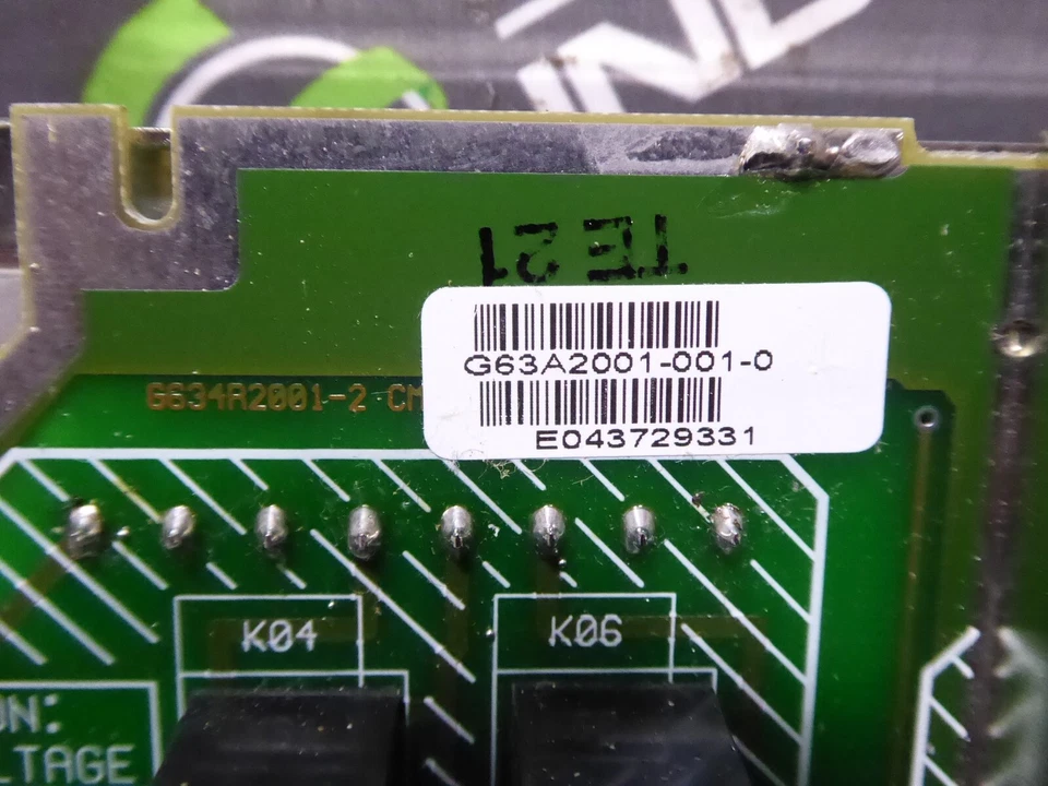 USED GLI G63A2001-001-0 Conductivity Analyzer Control Board Assembly - Image 4 of 4