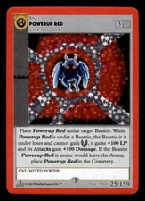 Powerup Red Cryptid Nation: 2nd Edition 25/159 Holo Gold