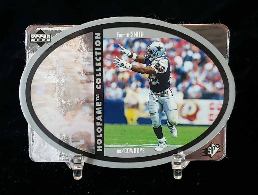 1995 EMMITT SMITH Upper Deck SPx Holofame Collection #H2 DALLAS COWBOYS ERROR?
