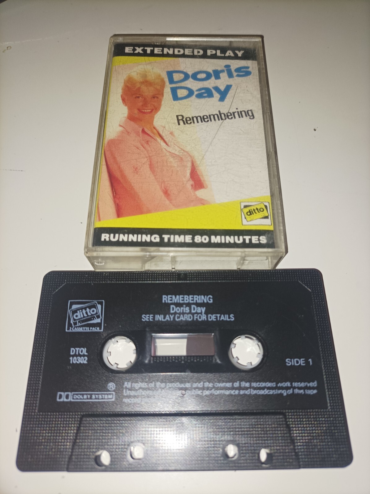 Doris Day Remembering Extended Play Cassette TESTED