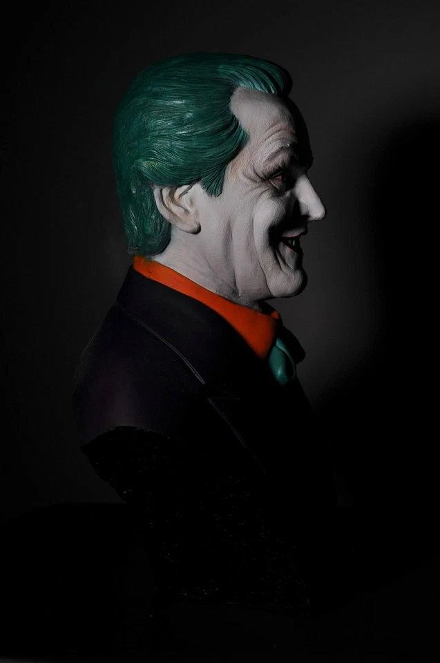 BUSTO BROMA JKER JACK NICK Justicia JLA Personalizada TAMAÑO REAL Estatua Fan Art Finet Foto 2 de 4