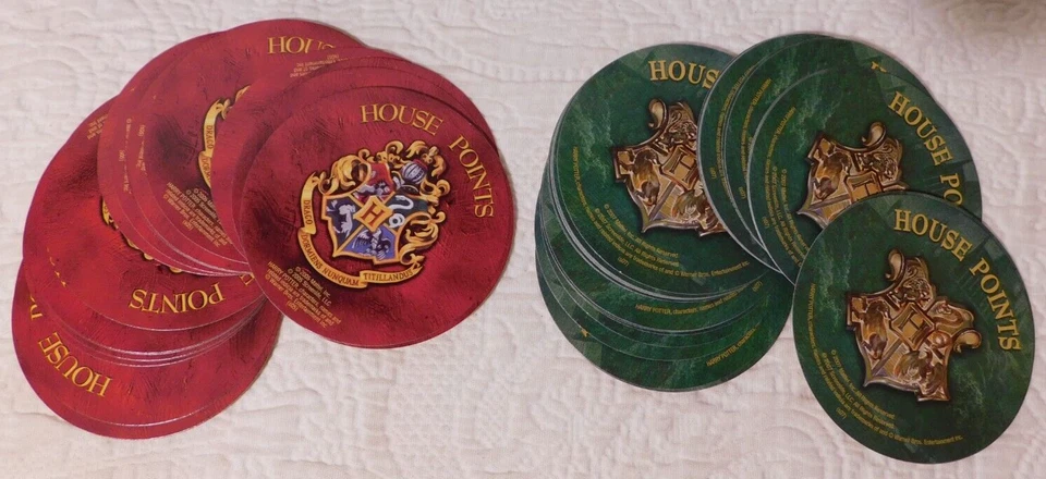Harry Potter Scene It? 1st & 2nd CARDS DVDS HOUSE POINTS Board Game Parts - Image 3 of 4