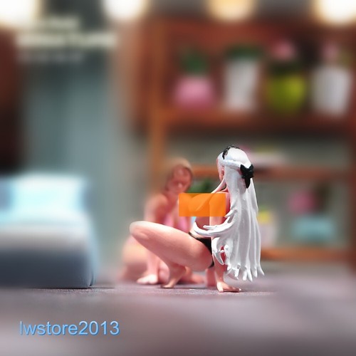 1/64 Sexy Niña Dama Escena Accesorios Miniaturas Figuras Ajuste 1/32 1/64 Coche Modelo Juguete - Imagen 6 de 7