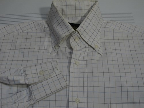 Oxxford Clothes Oxford Dress Shirt 15 x 