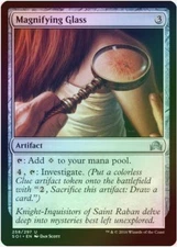 1 x Magnifying Glass - Foil - Shadows Over Innistrad -LP-Magic The Gathering-MTG