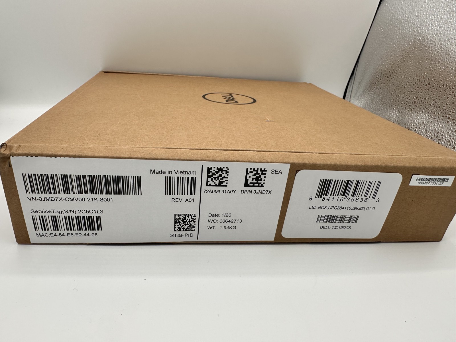 Dell Performance WD19DCS Dual Type C Docking Station w/ 240W
