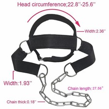Adjustable Head and Neck Training Harness for Strength Training