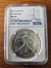 2019 American Silver Eagle .. First Releases  NGC MS70