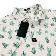 Bad Birdie Thorn In Your Side Core Golf Polo Mens Size M, L,  XL, 2XL SLIM FIT