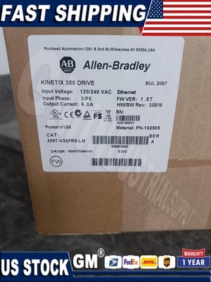 AB 2097-V33PR5-LM Kinetix 350 2.0kW Servo Drive AB 2097 V33PR5 LM