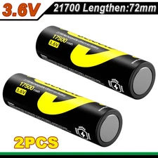 2pcs Scigold 21700 Rechargeable Battery Case Set 5.0Ah Tip for flashlights ect