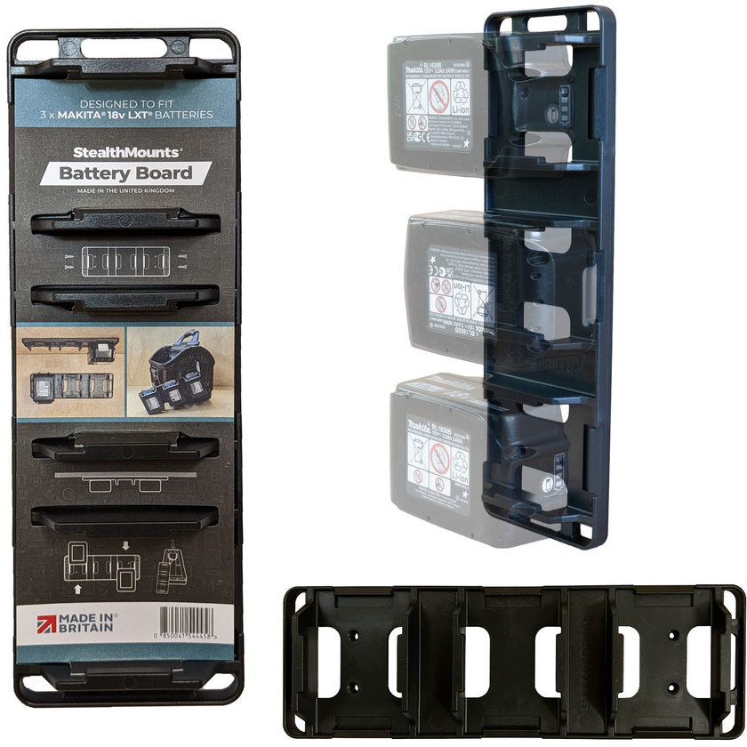 StealthMounts Battery Board For Makita 18V LXT Batteries