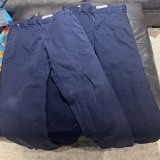 Carhartt FR Pants Mens 36x35 Blue CAT 2 Flame Resistant Fire 371 20 Work Wear