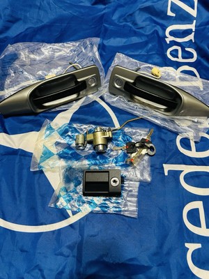 MERCEDES C126 560 SEC 500SEC COUPE IGNITION SWITCH DOOR LOCK KEY HANDLE SET