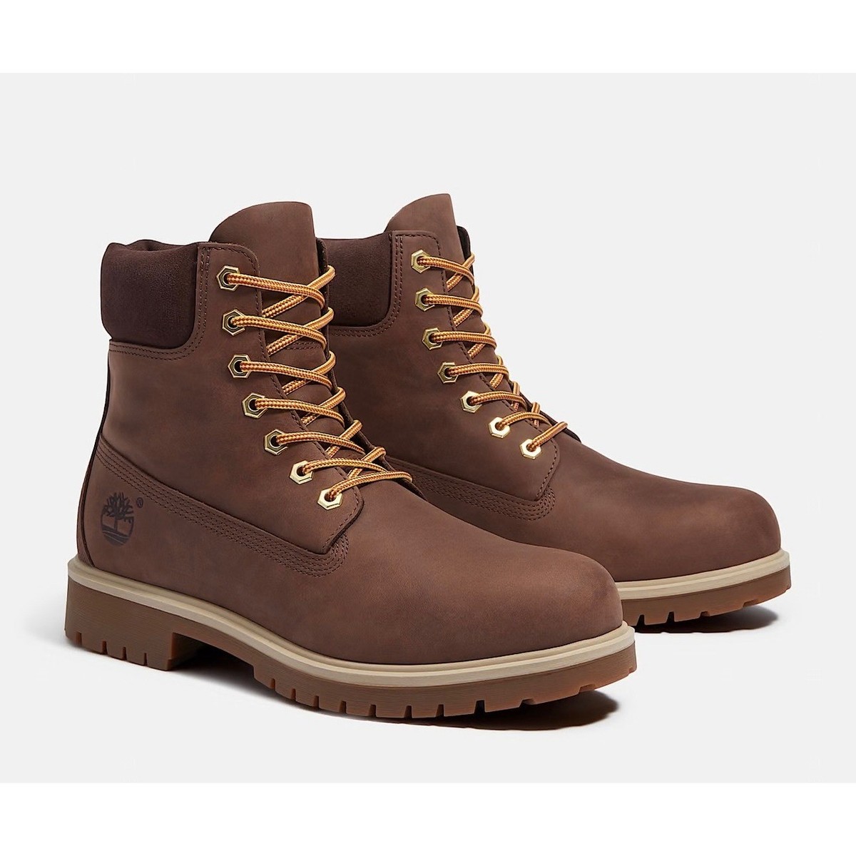 brown timberland dress boots Womens Timberland Premium 6-Inch Boot - Soil - DARK BROWN