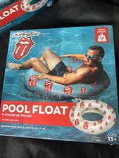 The Rolling Stones Pool Float 45” x 45”