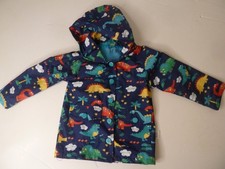 Dinosaur Water-resistant Rain Jacket Size 100 3-4T 