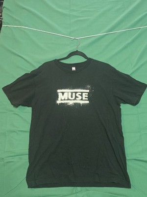 Muse Absolution Tour T Shirt Mens Large Vintage Y2K UK Rock Band Grunge Tee