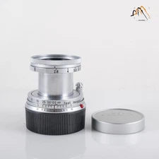 LEITZ Leica Elmar M 50mm/F2.8 Ver.I Silver Lens Yr.1958 Germany #23720