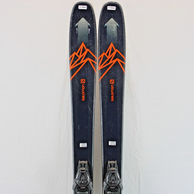 19-20 Salomon QST 85 Used Mens Ski 185cm #974943