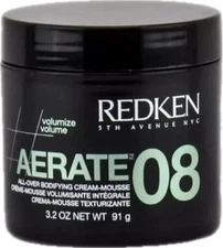REDKEN AERATE 08 Cream Mousse, 3.2 oz Volumizing NEW