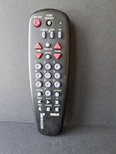 RCA SystemLink 3 Universal Remote Control RCU300 TV VCR CBL 3 Device Black