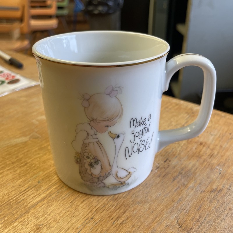 Enesco Precious Moments Mug Make A Joyful Noise Coffee Mug Cup (1978)