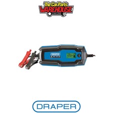 Image of Draper 53490 6/12V Smart Charger and Battery Maintainer 6A