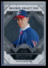 2019-20 Upper Deck Black Diamond Exquisite Collection Rookie Draft Day Kaapo