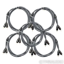 AudioQuest Tower RCA Cable; 1.5m Stereo Interconnect; Lot of 5 (1/8)